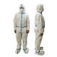 White Disposable Protective Coveralls Anti Virus ,  Safety Protective Clothing