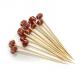 Disposable Football Bamboo Food Picks Fancy Cocktail Toothpicks Party Supplies