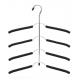 4 Layers Metal Space Saving Hangers With Foam Padded