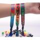 Professional Event Wrist Bands , Adjustable Fabric Wrist Band For Kids