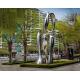 Street Decoration Stainless Steel Art Sculptures 5 Meter Height Polished Mirror Finishing