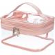 Double Layer Clear Cosmetic Bag Makeup Bag Waterproof Travel Toiletry Bag
