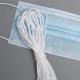 White Elastic Earloop Cord Band Roll For Disposable Face Mask