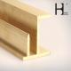 OEM Corrosion Resistant Brass Extrusion Profiles For Door Frame