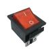 China Manufacturers Rocker Button Switch Toggle Switch KCD4 ON-OFF 6 Pins With Red Light 16A 250V
