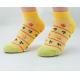 Cotton jacquard custom logo, design cute Girls Ankle Socks