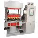 PLC Touch Screen Control System Flat Vulcanizing Press for Rubber Plate Manufacturing