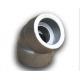 45 degree carbon steel forged elbow, Forged high pressure carbon steel pipe fittings,Customized carbon steel fitting