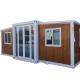 Modern Multi Function Prefabricated Container House With 2 Expandable Bedrooms