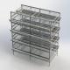 Galvanized Steel Wire Battery Layer Cage 6 8 Tiers Chicken Laying Eggs Cage