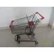 Bottom Tray  Retail Shopping Carts , 100L Supermarket Grocery Shopping Cart