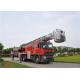Imported Benz Chassis 6X4 Drive Aerial Ladder Fire Truck 32 meters Working Height