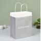 120gsm Recycled Durable White Paper Bags With Twisted Handles