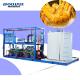 R404A Refrigerant 20Tons Air Cooled Flake Ice Making Machine for Commercial and Industrial