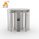 Double Magnetic Full Height Turnstile Gate Biometric Face Recognition RS485
