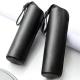 Black PU Leather Champagne Bottle Sleeves With Strap