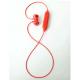 Red Color Wireless Earbuds For Android Phones , Mobile Phone Earphones