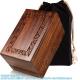 Border Engraved Rosewood Cremation Urns For Human Ashes Adult Male Female - Wooden Decorative Urns Box And Casket
