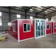Prefabricated Fold Out 2 Bedroom Container House Luxury Modular Home New Zealand Expandable Modern Foldable Houses