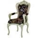 French Luxury Style Carving Dining ArmChair, wooden dining chair, antique dining chair
