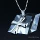 Fashion Top Trendy Stainless Steel Cross Necklace Pendant LPC114