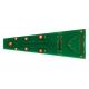 Immersion Gold Rigid Fr4 Double Sided PCB 78.74mil Green Solder Mask