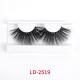 Nature Black Lightweight 25mm Faux Mink Lashes With OEM Services