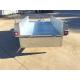 Heavy Duty Off Road Trailer / Hot Dip 7 X 4 Galvanised Trailer For Outside Camping