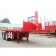 CIMC 40ft or 20 ft container tipper truck trailer dump triper truck trailer with
