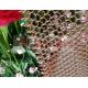 1.2 MM Aluminum Alloy Metal Mesh Curtain Metal Coil Drapery For Concert Hall