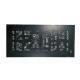 1.5mm FR4 Industry Printed Circuit Board Black Solder Mask White Silkscreen