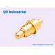 LED Terminal PCB Spring Loaded Contact Pin, 1A 2A 3A 4A 0,25μm 0.51μm Gold Plated Test Pin,Spring Pin