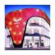 Outdoor Flexible Transparent Led Curtain Display 6mm Indoor Use