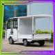 Resort Car Battery Powered White 5 Seats Electric Freight Car AC Motor For Hotel