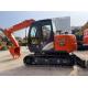 7 Ton Used Hitachi ZX70 Mini Excavator Mining Excavator With Blade