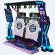 Arcade Video Dance Cube Coin Operated Music Machine For 1-2 Players