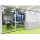 Soundproof Acoustic Office Dividers Aluminum Glass Partition Dividers