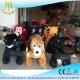 Hansel kiddie rides for hire coin operated car kids ride on car moving horse toys for kids plush animal electric scooter