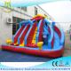 Hansel hot selling children entertainment soft play area with inflatable water slide