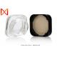5ml Square Flat Cream Container Super Flint Glass Jar With SGS Approval