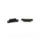 Bended 2.54 Mm Pitch Connector Spring Loaded 5 Pin Pogo Connector Right Angle SUS304