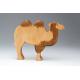 House Aesthetic Wooden Camel Toy smooth Non Toxic For Kids Learning