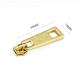 Upgrade Your Handbags with Shiny Gold Metal Zipper Puller Custom 5 Slider Included