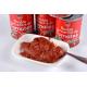 ISO Certification Canned Tomato Paste With High Temperature Sterilization