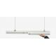 Durable Suspended LED Linear Lighting Trunk Rail System With Long Lifespan