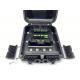 China Factory Supplier 16 Ports FTTH Fiber Splitter Distribution Box Walll Mount Outdoor IP65 Black