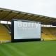 Commercial Black Inflatable Movie Projector Screen For Outdoor Event