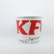 Food Grade Disposable Paper Buckets KFC Chicken Cup 64oz 85oz 130oz