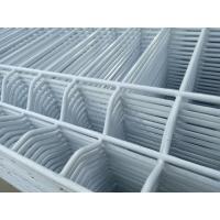 5x10cm Galvanized 3D Wire Mesh Fence With Steel Garden Gate Door