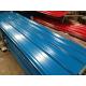 High Strength Corrugated Steel Blue / Red Gi Roofing Sheet With Elongation 18-25%